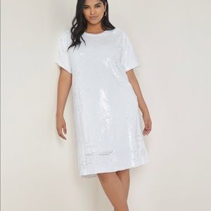 Eloquii Sequin Shift Dress